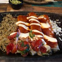 Vegan Enchiladas  at Nacho Daddy - The Strip in Las Vegas