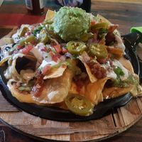 Vegan nachos at Nacho Daddy - The Strip in Las Vegas