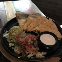 Vegan quesadilla at Nacho Daddy - The Strip in Las Vegas