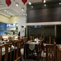 inside restaurant at Vegetarian Dumpling in Beijing