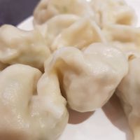 Cabbage and peanut dumplings at Vegetarian Dumpling in Beijing