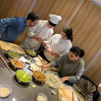 Dumpling class  at Vegetarian Dumpling in Beijing