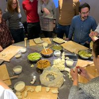 Dumpling class  at Vegetarian Dumpling in Beijing