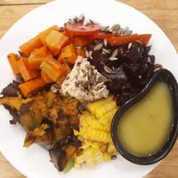 Salad at Nourish Cafe in Yangon