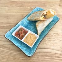 TexMex wrap at Nourish Cafe in Yangon