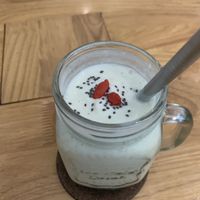 Tropical smoothie. Delicious  at Nourish Cafe in Yangon