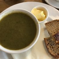 Broccoli and basil soup   at The Hextol Tans Coffee Shop and Vegetarian Cafe in Hexham
