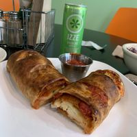 Stromboli at Vedge Cafe in Ann Arbor