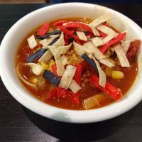 Tortilla soup at Vedge Cafe in Ann Arbor