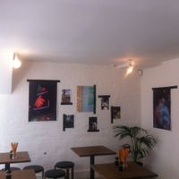 You can choose to sit inside or outside at GAO Dumpling Bar in Copenhagen