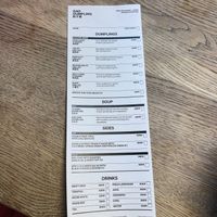   at GAO Dumpling Bar in Copenhagen