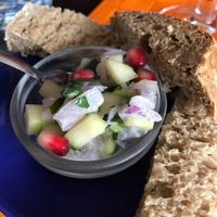 Appetizer at Arvore do Mundo in Porto