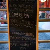 menu  at Arvore do Mundo in Porto