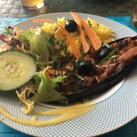 Main course at Arvore do Mundo in Porto