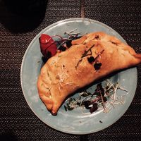 argentinean empanada at Arvore do Mundo in Porto