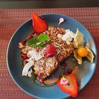 "salame di cioccolato" portugiesische Spezialität at Arvore do Mundo in Porto