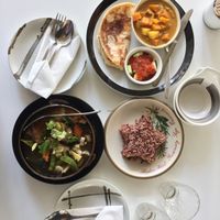 nice setup at Ama Vegan Kitchen in Chiang Mai