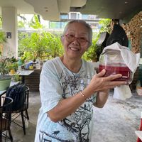 Dragonfruit Kombucha 🌟   at Ama Vegan Kitchen in Chiang Mai