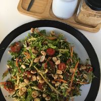 Tea Leaf Salad - fresh and healthy at Ama Vegan Kitchen in Chiang Mai
