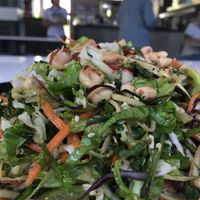 Look at this mountain! at Ama Vegan Kitchen in Chiang Mai