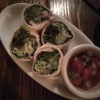 Vegan baja rolls at Zest Cantina - Odaiba in Tokyo