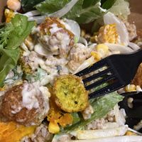 Falafel with roasted pumpkin   at Salady - Ewha in Seoul