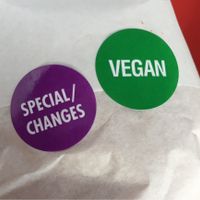vegan at Lord of the Fries - Britomart in Auckland