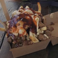 Loaded fries at Lord of the Fries - Britomart in Auckland