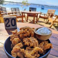 Cauliflower Buffalo wing at The Banyan Tree in 