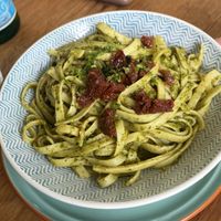 Pasta with Avocado Pesto   at The Banyan Tree in 