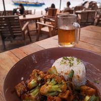 Tofu Peanut Stir Fry at The Banyan Tree in 