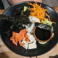 Sushi bowl at The Banyan Tree in 