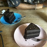 vegan chocolate cake  at The Banyan Tree in 