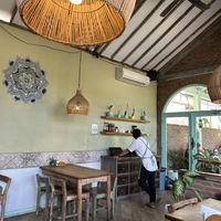 Restaurant upstairs   at The Banyan Tree in 