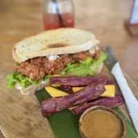Pulled Jackfruit Sandwich   at The Banyan Tree in 