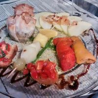 Vegan antipasti at J63 in Crespina Lorenzana