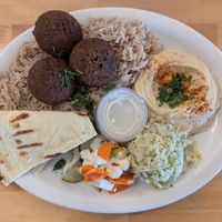 Falafel Plate at Ya Hala in Portland