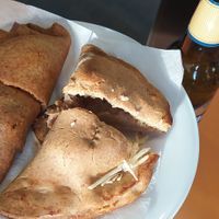 Empanadillas mexicana y jamón y queso todo veg at Confitería Maiquez in Murcia