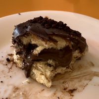 Chocolate bomb  at Confitería Maiquez in Murcia