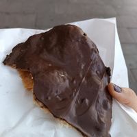 Palmera de chocolate at Confitería Maiquez in Murcia