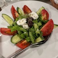 Vegan feta salad! at Windmill Restaurant in Paphos