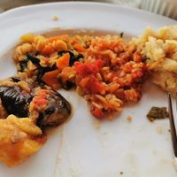 Part of the meze at Windmill Restaurant in Paphos