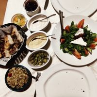 Vegan mezze at Windmill Restaurant in Paphos