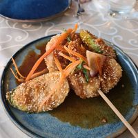 Cauliflower 'chicken wings' at Windmill Restaurant in Paphos