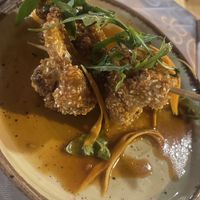 Chicken ‘cauliflower’ wings   at Windmill Restaurant in Paphos