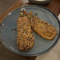 Deep fried zucchini   at Windmill Restaurant in Paphos