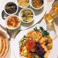 Vegan meze at Windmill Restaurant in Paphos