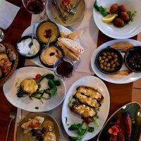 Starters at Windmill Restaurant in Paphos