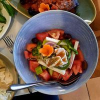 Salad at Windmill Restaurant in Paphos