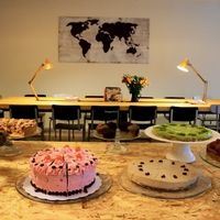 Vegan pies, cakes, muffins and much more.  at KAFETHEA in Maastricht